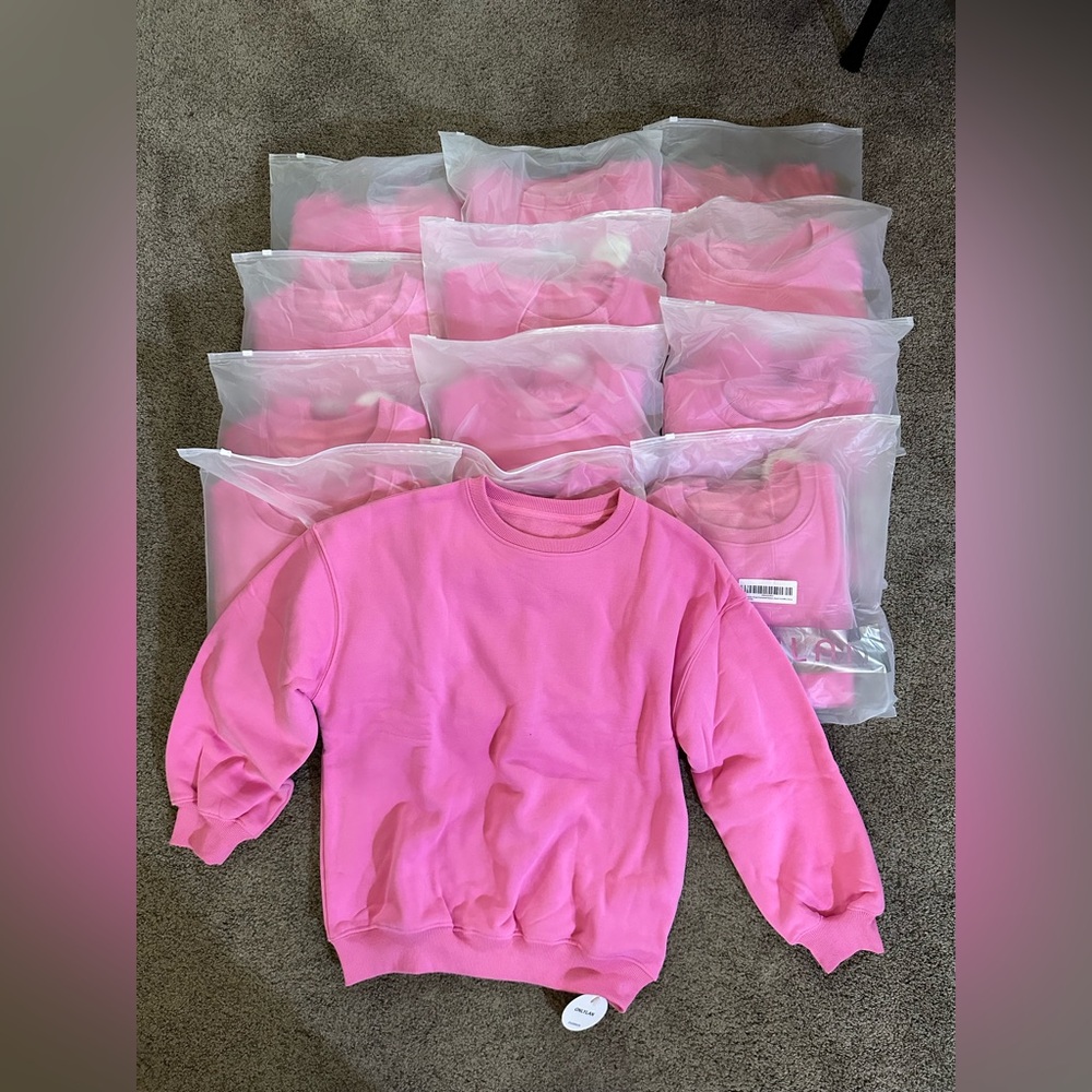 XS Pink Oversize sweater